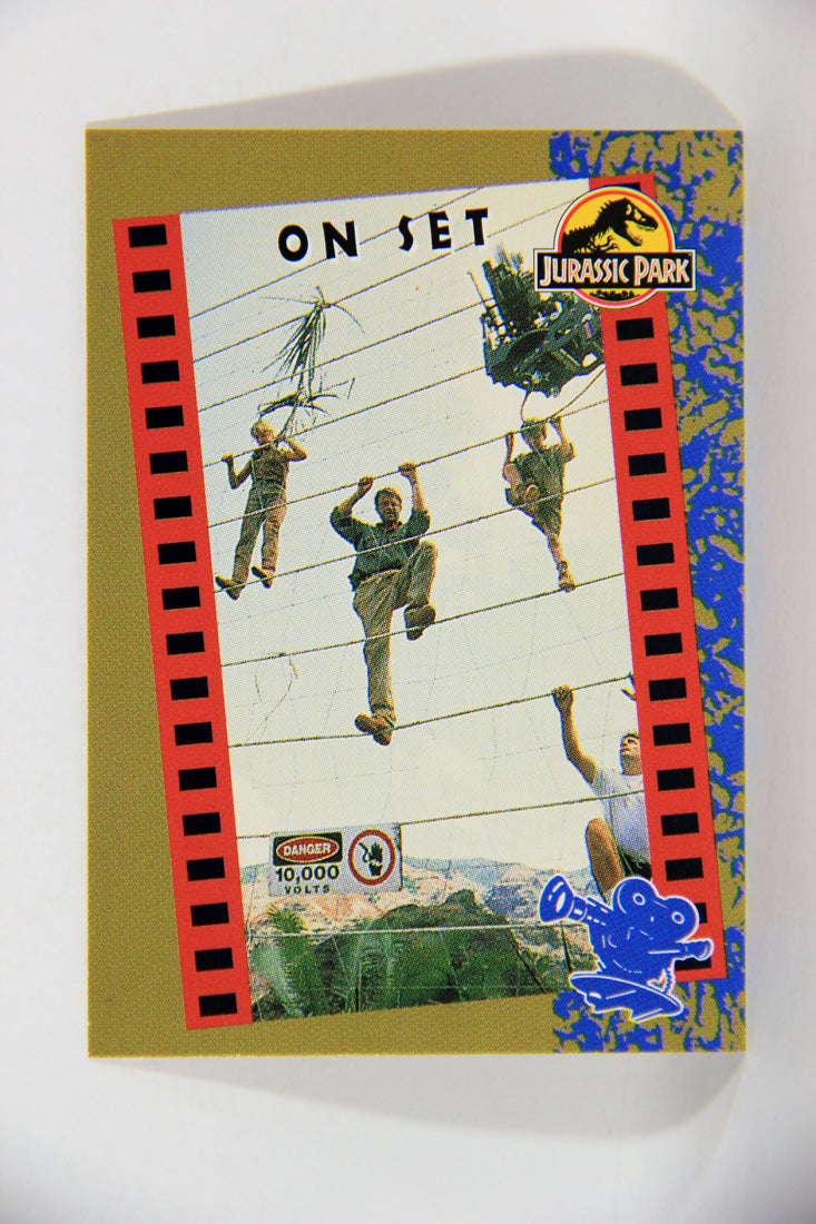Jurassic Park 1993 Trading Card #74 New Heights In Suspense ENG Topps L016325