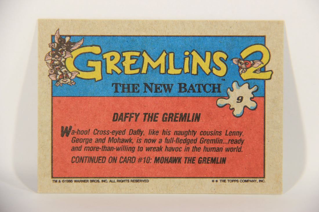 Gremlins 2 The New Batch 1990 Trading Card #9 Daffy The Gremlin ENG L016348