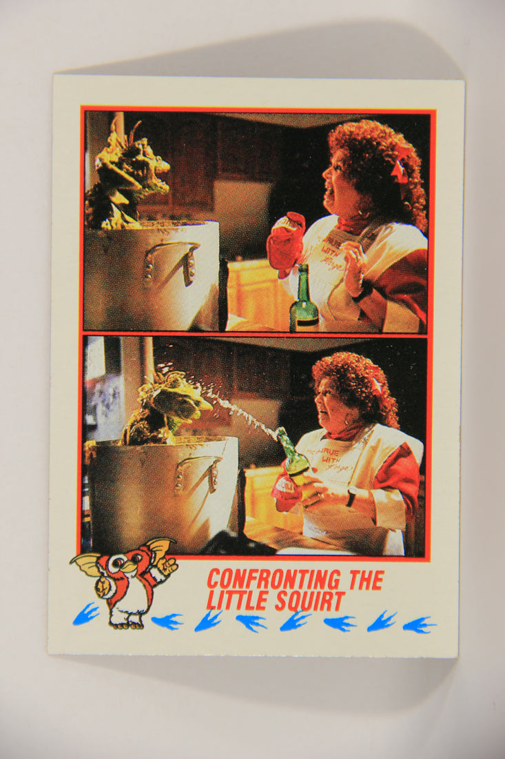 Gremlins 2 The New Batch 1990 Trading Card #39 Confronting The Little Squirt L016378