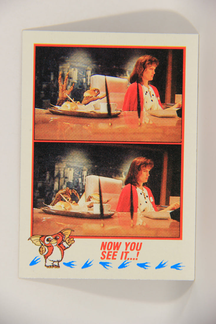 Gremlins 2 The New Batch 1990 Trading Card #42 Now You See It ENG L016381
