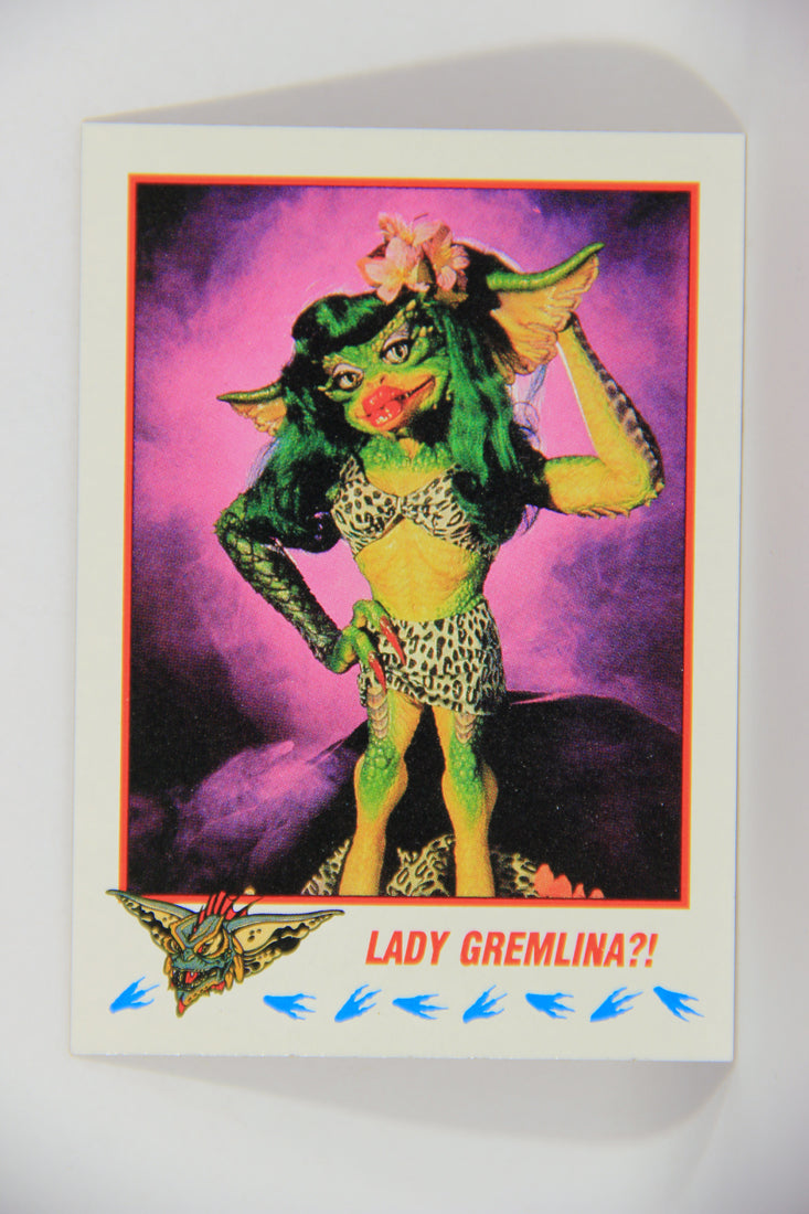 Gremlins 2 The New Batch 1990 Trading Card #47 Lady Gremlina ENG L016386