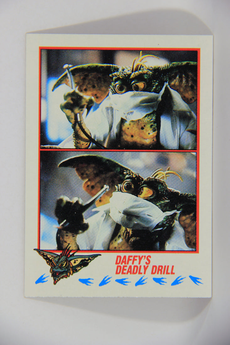 Gremlins 2 The New Batch 1990 Trading Card #73 Daffy's Deadly Drill ENG L016412