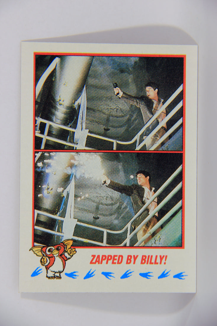 Gremlins 2 The New Batch 1990 Trading Card #83 Zapped By Billy ENG L016421