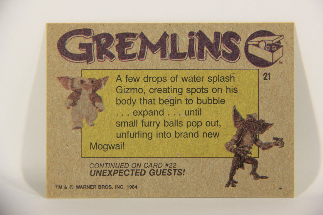 Gremlins 1984 Trading Card #21 More Mogwai ENG Topps L016447