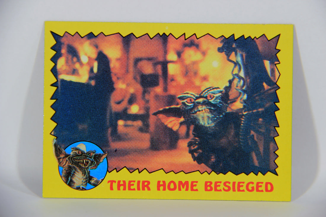 Gremlins 1984 Trading Card #36 Their Home Besieged ENG Topps L016462