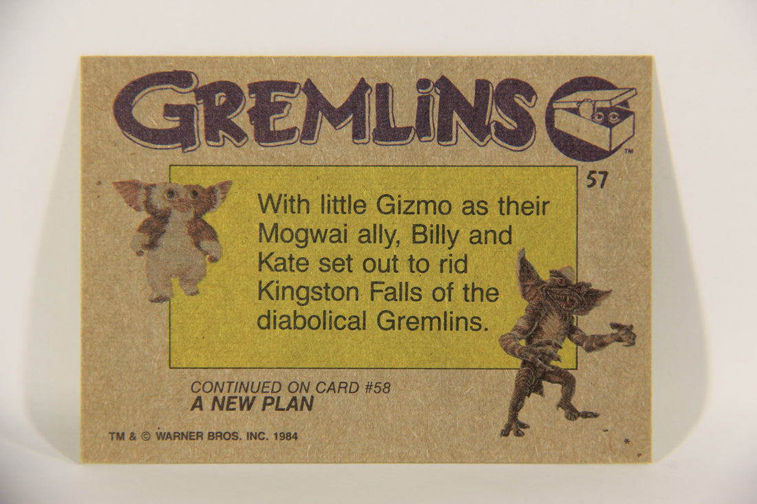 Gremlins 1984 Trading Card #57 Along For The Ride ENG Topps L016483