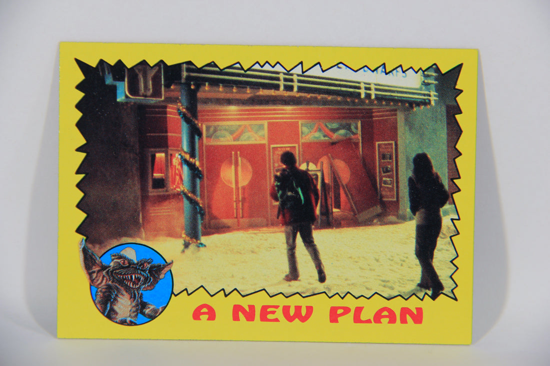 Gremlins 1984 Trading Card #58 A New Plan ENG Topps L016484