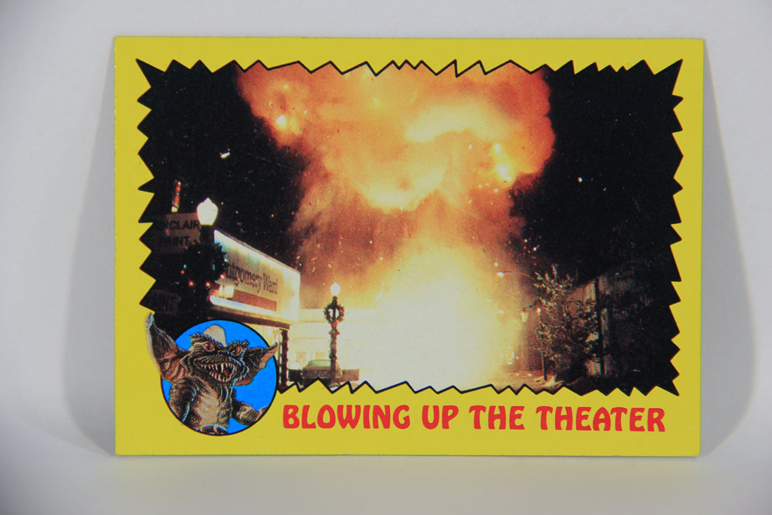 Gremlins 1984 Trading Card #62 Blowing Up The Theater ENG Topps L016488