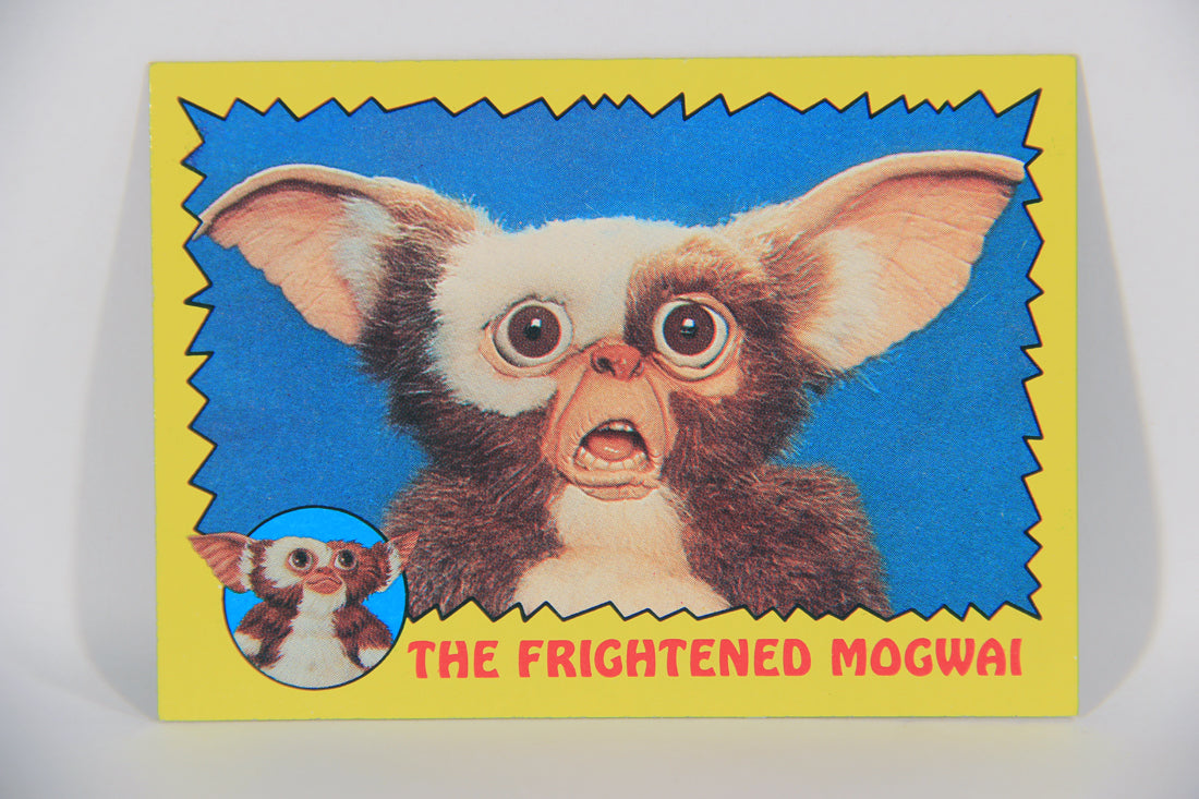 Gremlins 1984 Trading Card #78 The Frightened Mogwai ENG Topps L016504