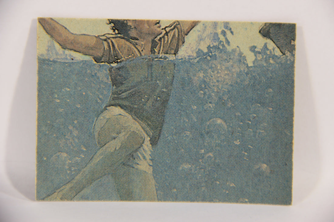 Jaws 2 - 1978 Trading Card #4 Chewing Out Mayor Vaughn FR-ENG Canada OPC L016512