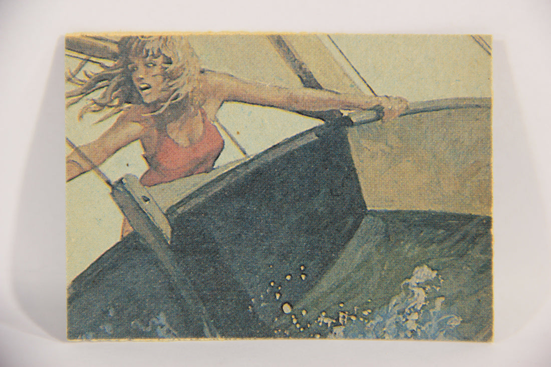 Jaws 2 - 1978 Trading Card #11 Spotting The Monster Shark FR-ENG Canada OPC L016519