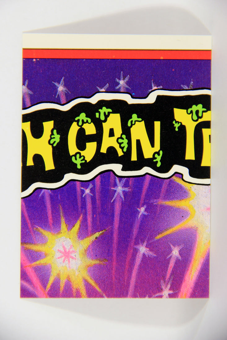 Trash Can Trolls 1992 Topps Trading Card Sticker #8a Hairy Harry L016575