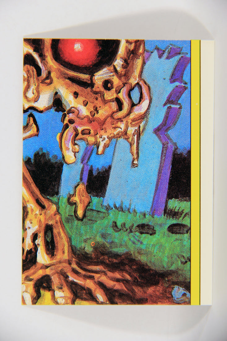 Trash Can Trolls 1992 Topps Trading Card Sticker #11a Casey At-The-Bat L016578