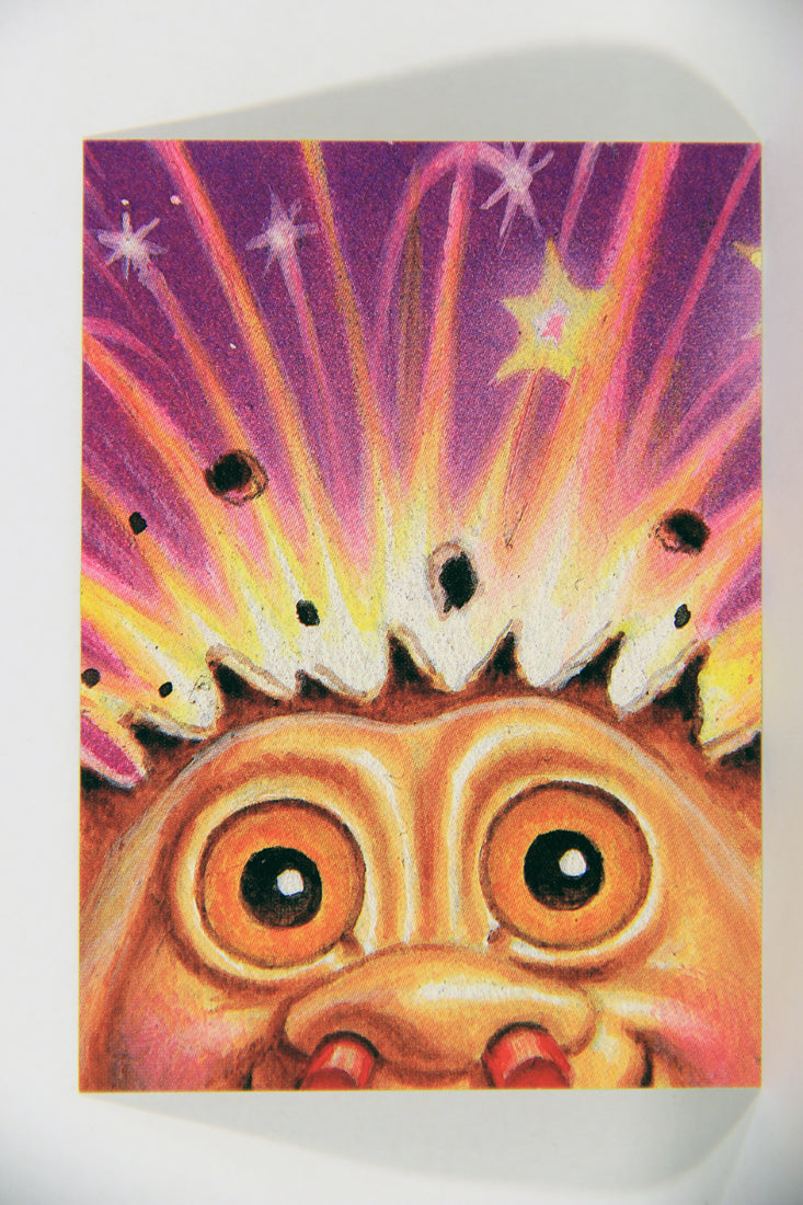 Trash Can Trolls 1992 Topps Trading Card Sticker #23a Burning Kendall L016590