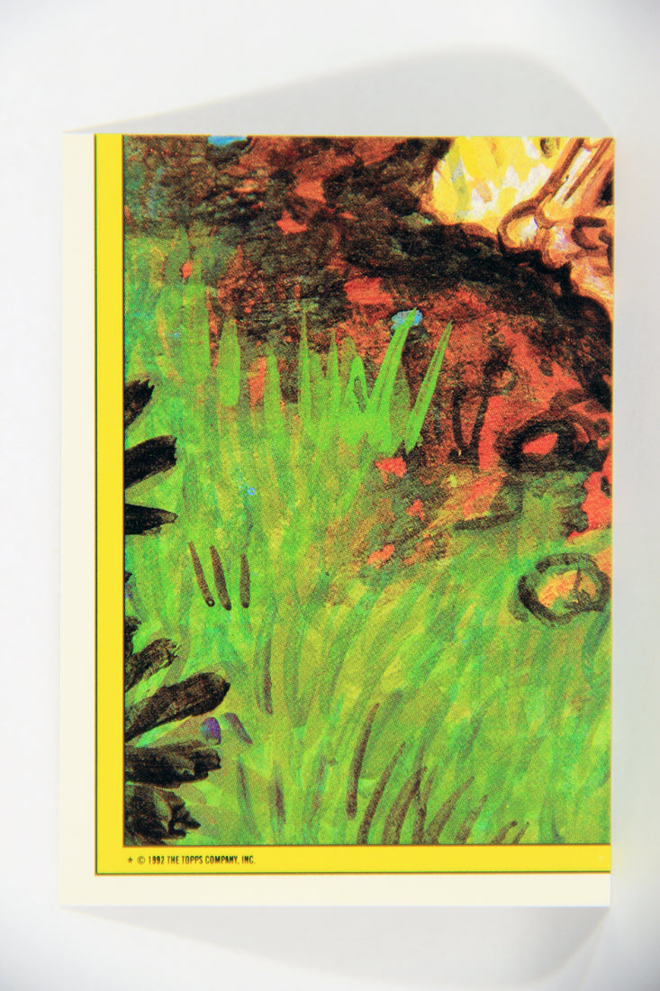 Trash Can Trolls 1992 Topps Trading Card Sticker #24a Buster Open L016591