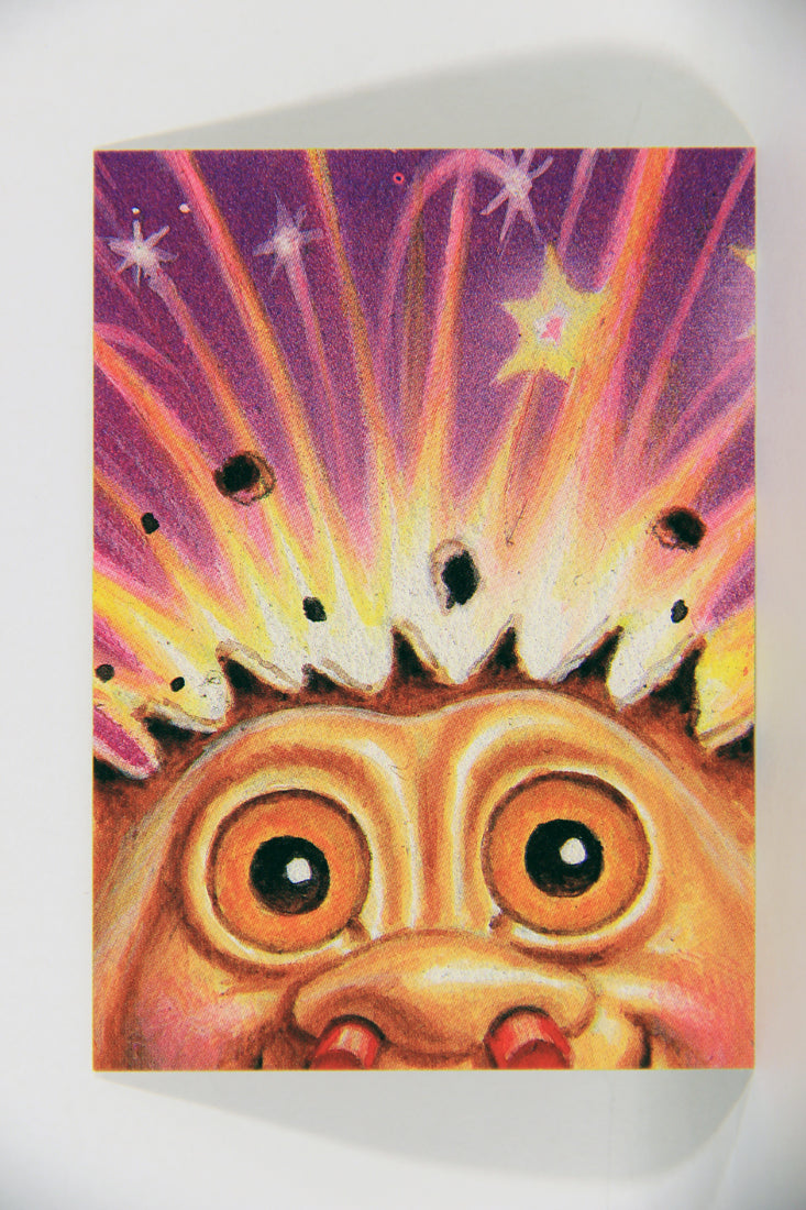 Trash Can Trolls 1992 Topps Trading Card Sticker #23b Meltin' Mel L016634