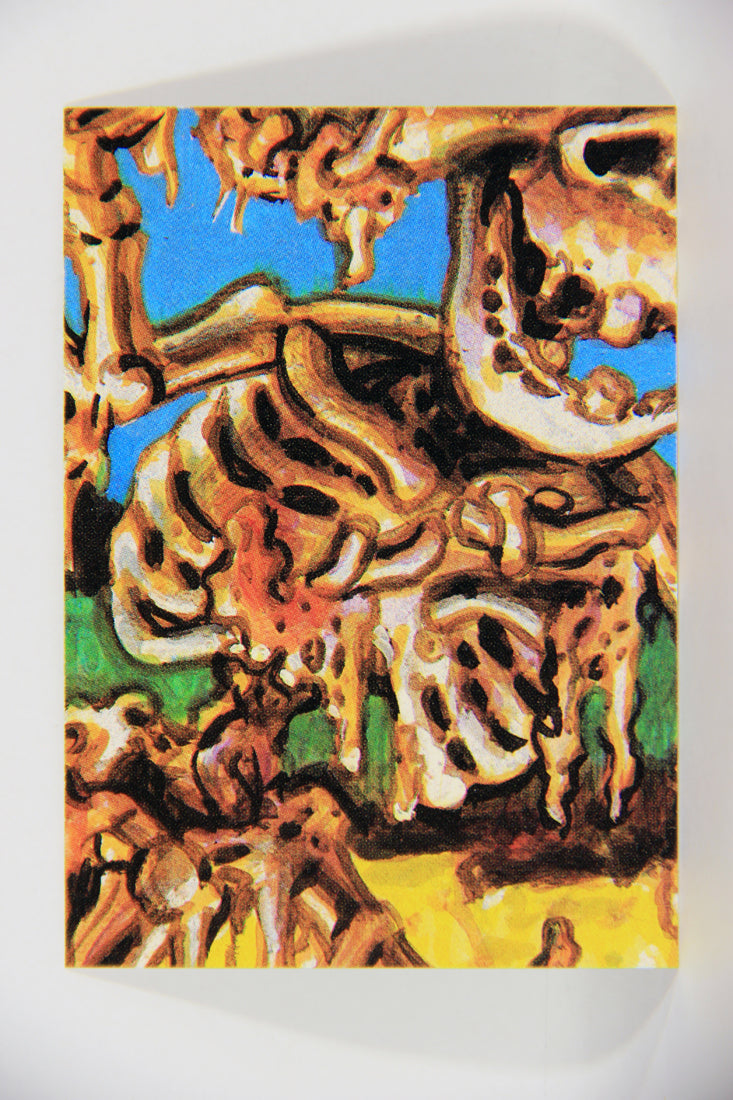 Trash Can Trolls 1992 Topps Trading Card Sticker #33b Louise Bees L016644