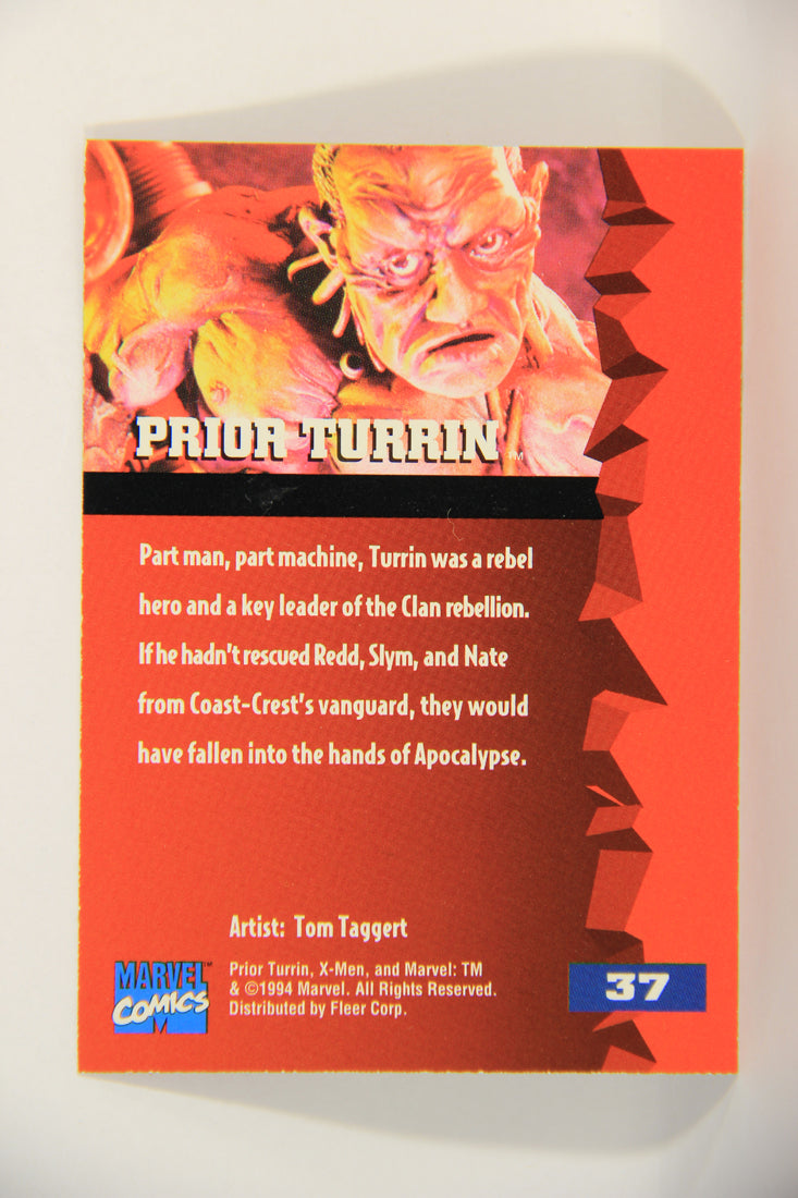 X-Men Fleer Ultra 95' - 1994 Trading Card #37 Prior Turrin L016692