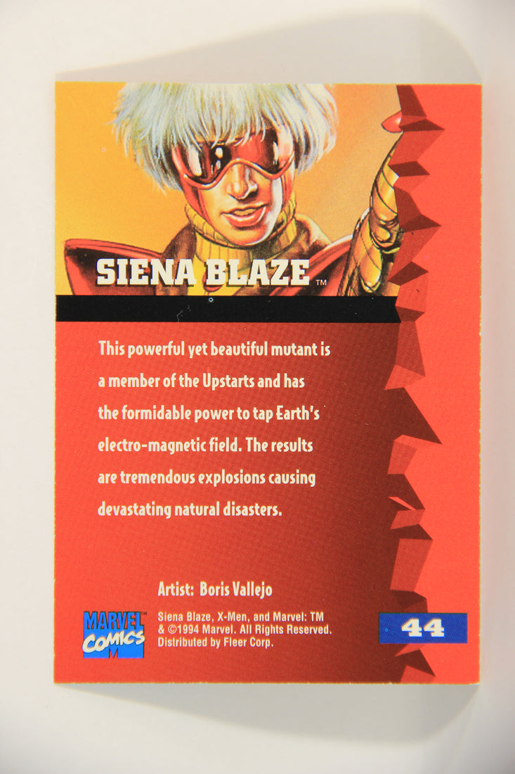 X-Men Fleer Ultra 95' - 1994 Trading Card #44 Siena Blaze L016699
