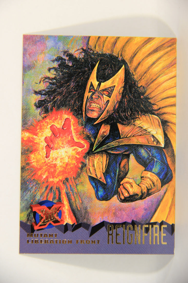 X-Men Fleer Ultra 95' - 1994 Trading Card #85 Reignfire L016740