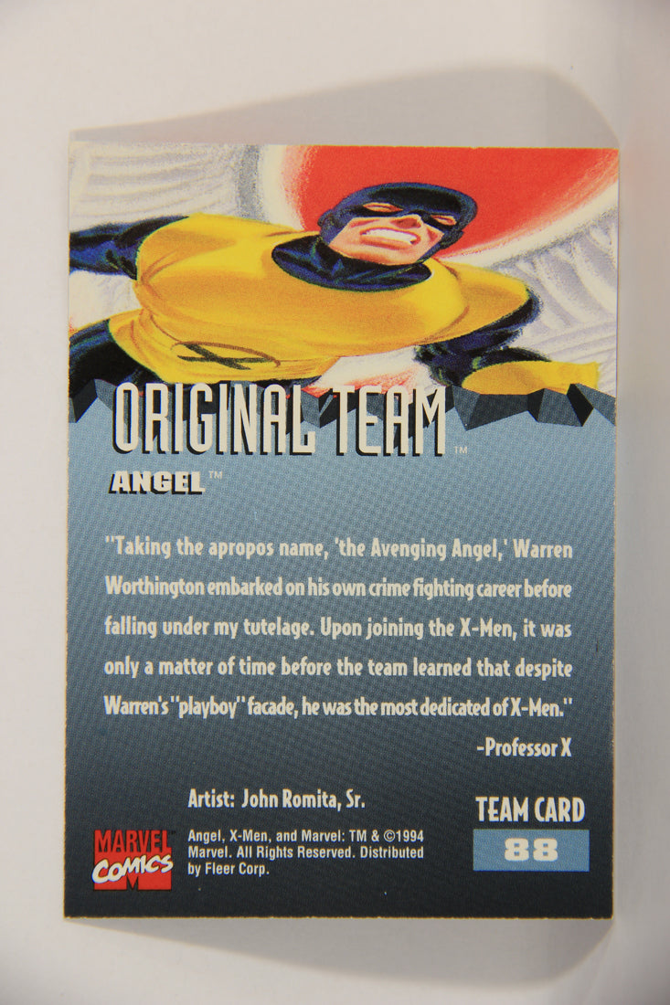 X-Men Fleer Ultra 95' - 1994 Trading Card #88 Angel L016743