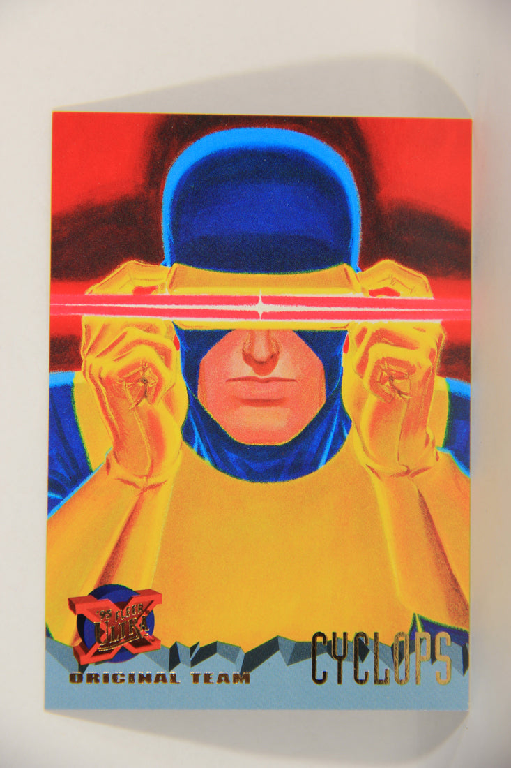 X-Men Fleer Ultra 95' - 1994 Trading Card #90 Cyclops L016745