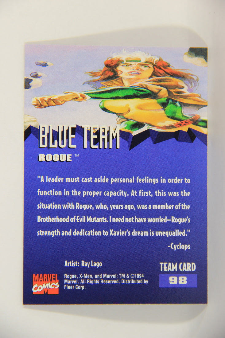X-Men Fleer Ultra 95' - 1994 Trading Card #98 Rogue L016753