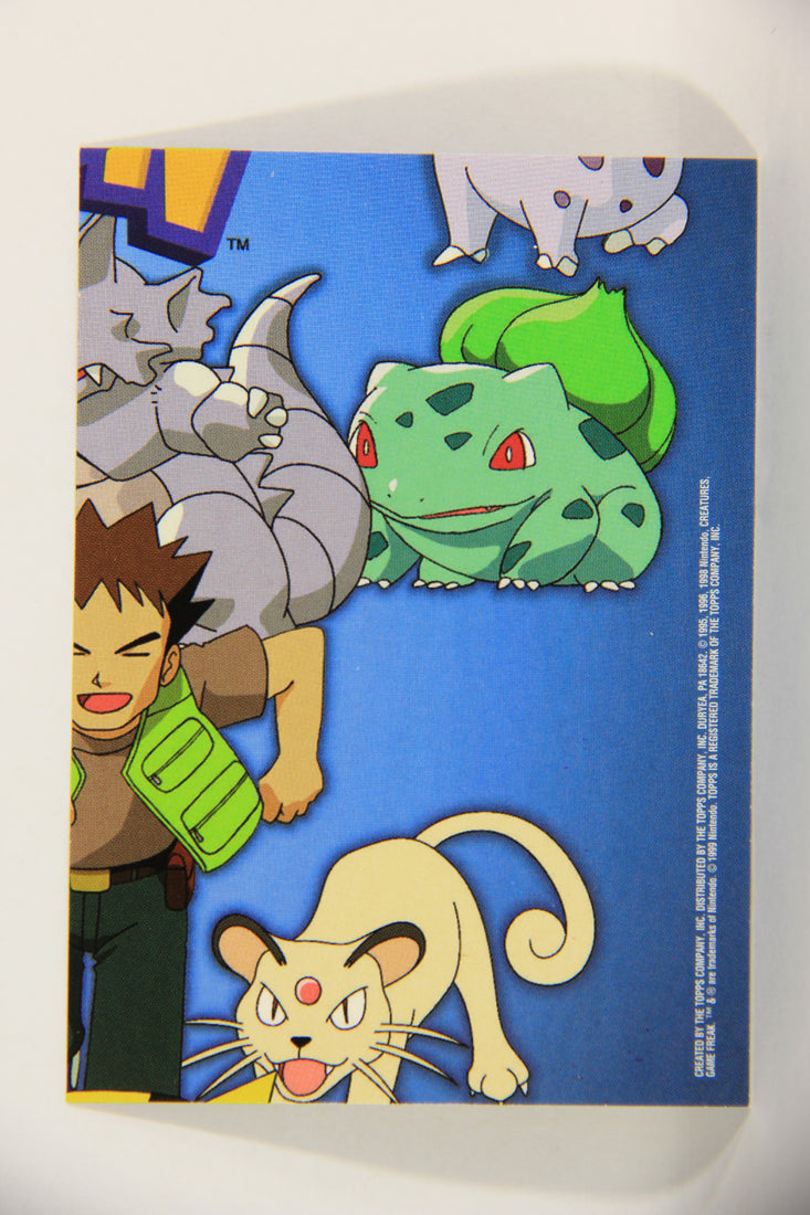 Pokémon Card TV Animation #TV10 James Blue Logo 1st Print Puzzle ENG L016833