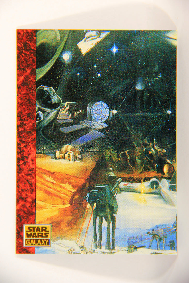 Star Wars Galaxy 1993 Topps Card #69 A Pastiche Artwork ENG L0016836