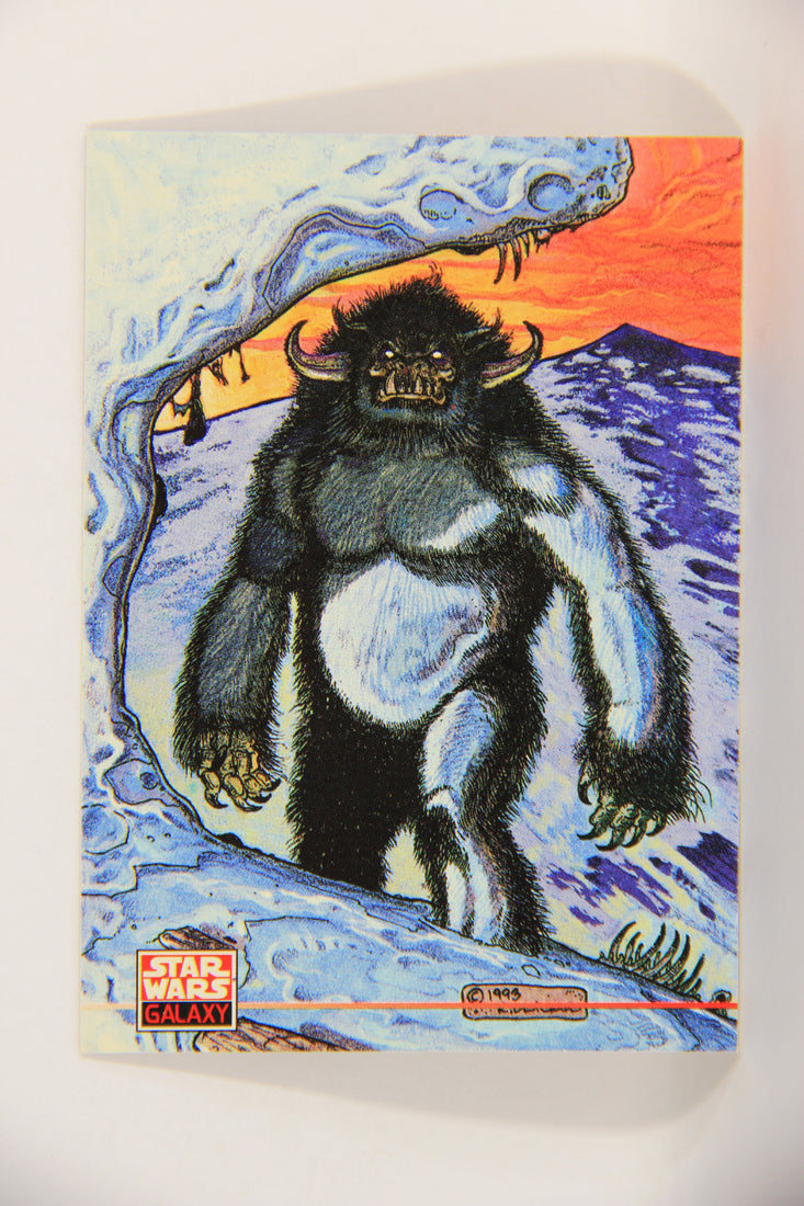 Star Wars Galaxy 1994 Topps Trading Card #219 Wampa Artwork ENG L016847