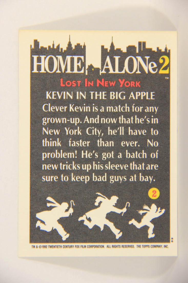 Home Alone 2 Lost In New York 1992 Trading Card #2 Kevin In The Big Apple ENG L016872