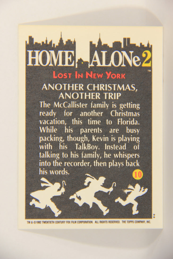 Home Alone 2 Lost In New York 1992 Trading Card #10 Another Christmas Another Trip L016880