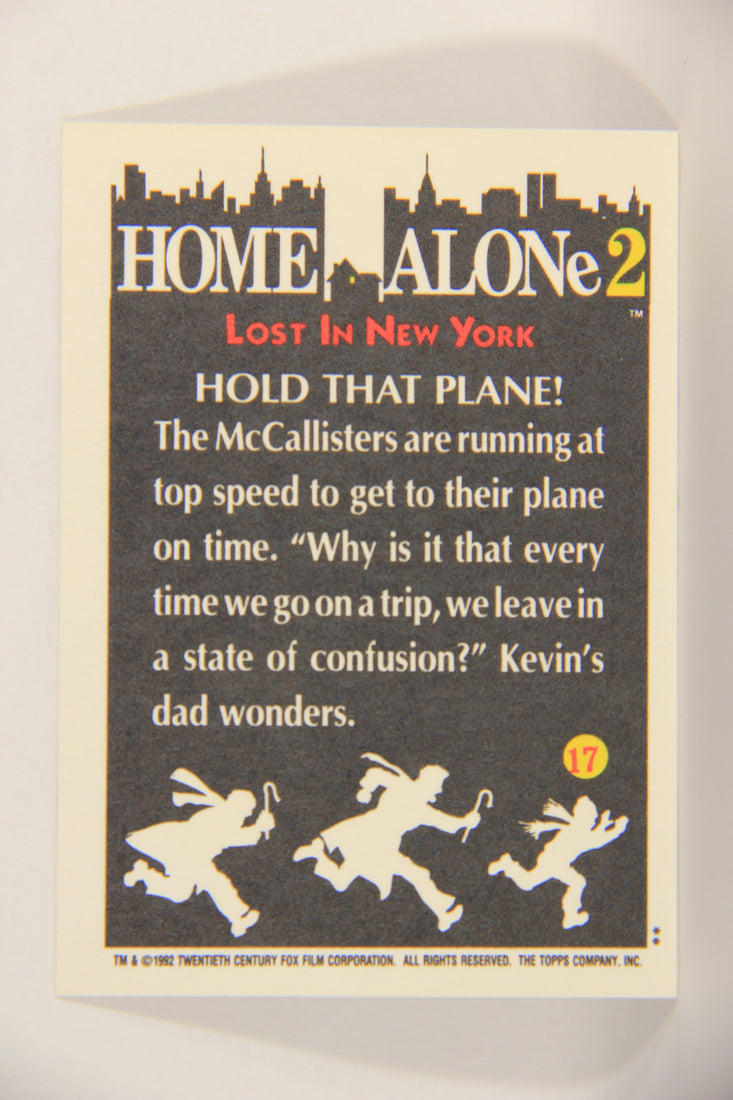 Home Alone 2 Lost In New York 1992 Trading Card #17 Hold That Plane ENG L016887