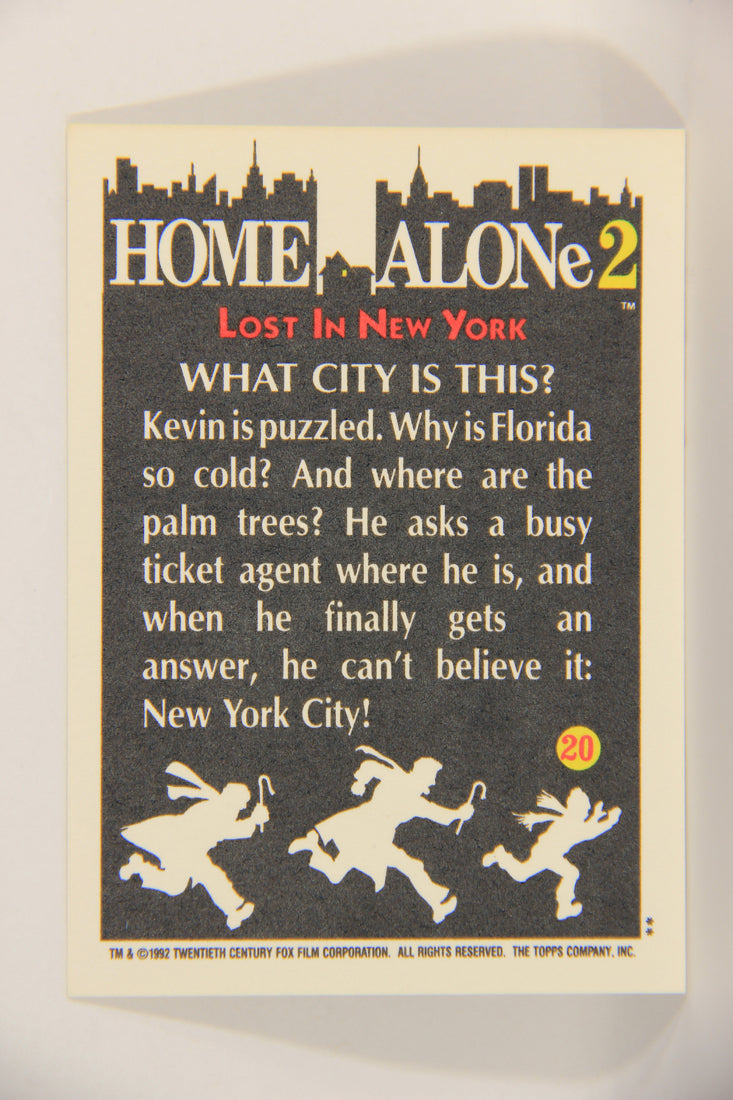 Home Alone 2 Lost In New York 1992 Trading Card #20 What City Is This ENG L016890