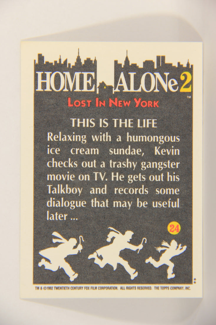 Home Alone 2 Lost In New York 1992 Trading Card #24 This Is The Life ENG L016894