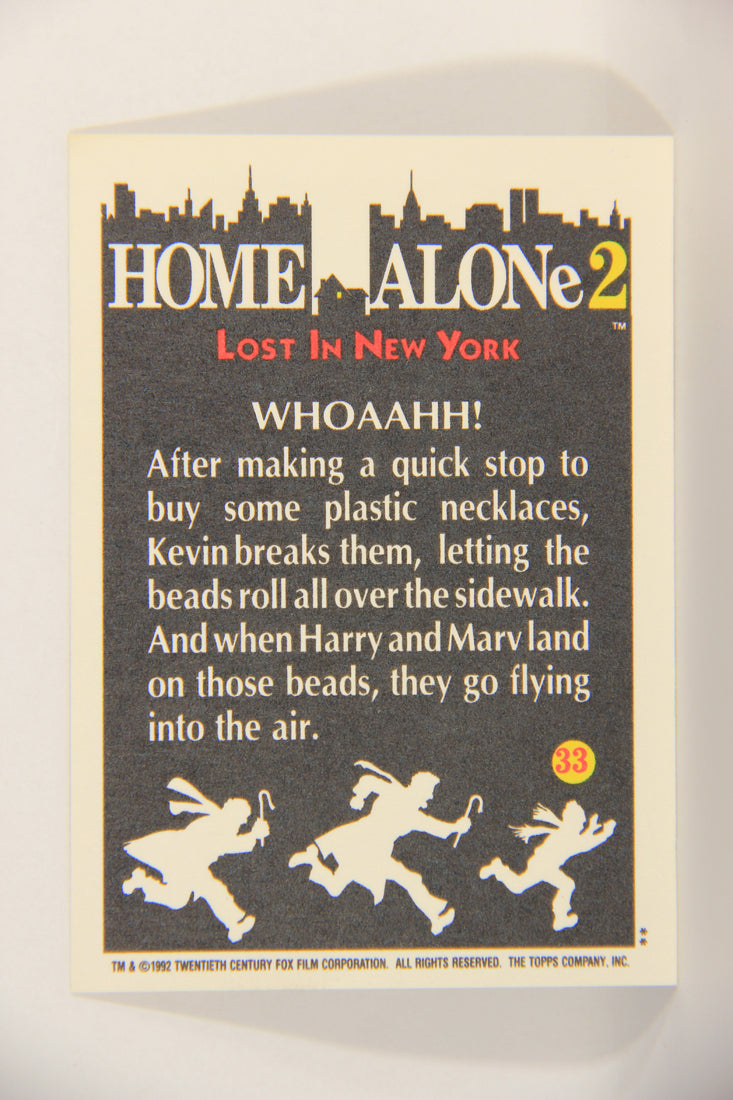 Home Alone 2 Lost In New York 1992 Trading Card #33 Whoaahh ENG L016903