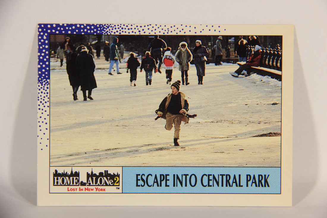 Home Alone 2 Lost In New York 1992 Trading Card #37 Escape Into Central Park ENG L016907