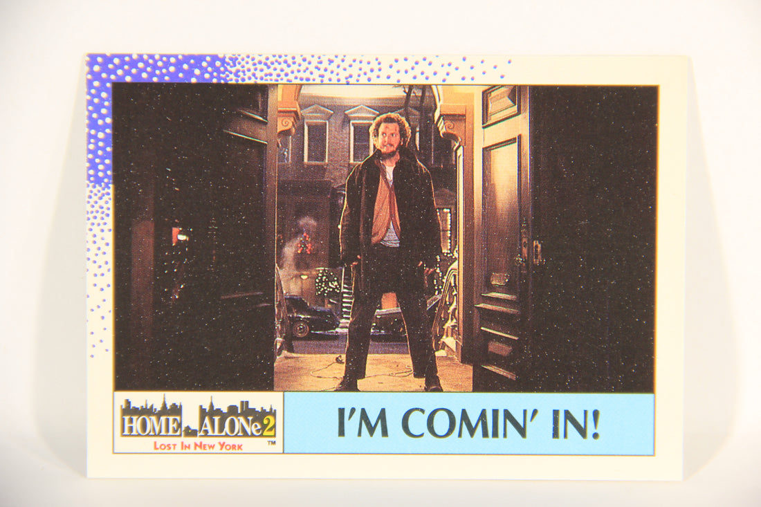 Home Alone 2 Lost In New York 1992 Trading Card #43 I'm Comin' In ENG L016913