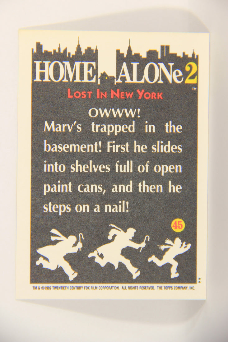 Home Alone 2 Lost In New York 1992 Trading Card #45 Owww ENG L016915