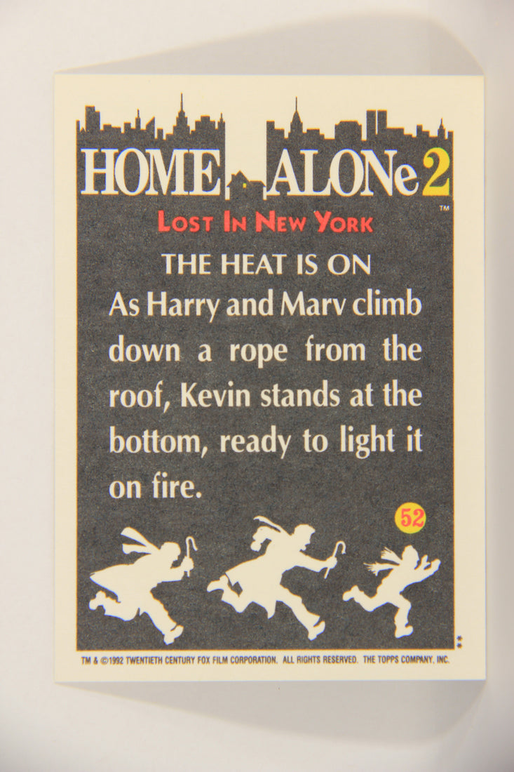 Home Alone 2 Lost In New York 1992 Trading Card #52 The Heat Is On ENG L016922