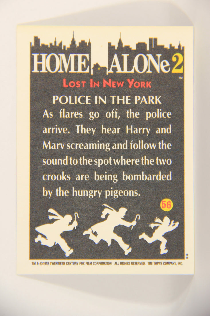 Home Alone 2 Lost In New York 1992 Trading Card #56 Police In The Park ENG L016926