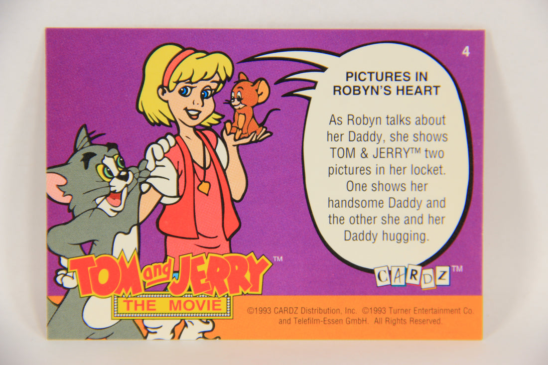 Tom & Jerry The Movie 1993 Trading Card #4 Pictures In Robyn's Heart ENG L017041