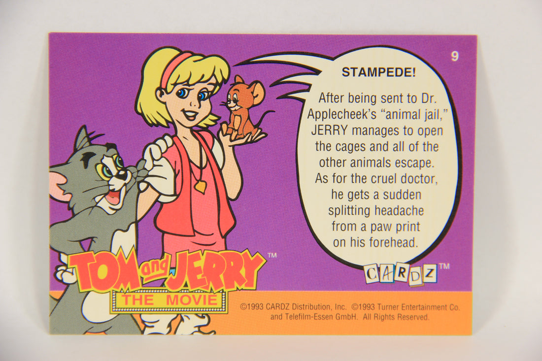 Tom & Jerry The Movie 1993 Trading Card #9 Stampede ENG L017046