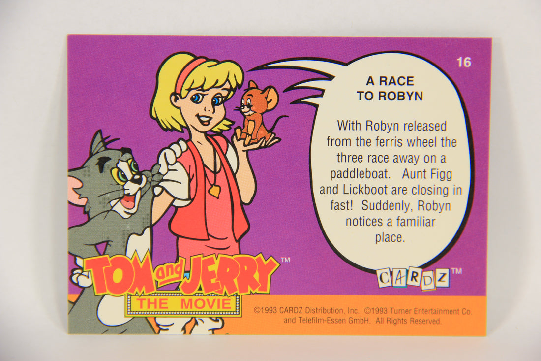 Tom & Jerry The Movie 1993 Trading Card #16 A Race To Robyn ENG L017053