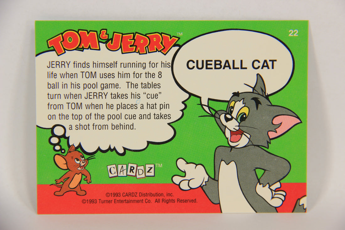 Tom & Jerry The Movie 1993 Trading Card #22 Cueball Cat ENG L017059