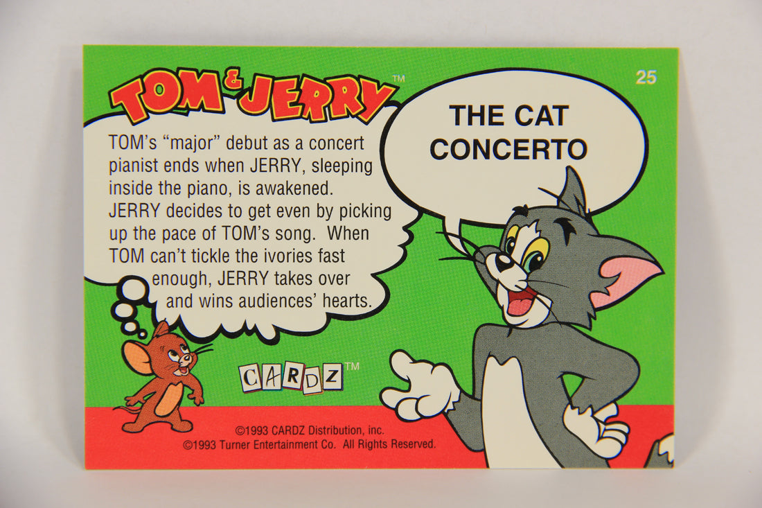 Tom & Jerry The Movie 1993 Trading Card #25 The Cat Concerto ENG L017062