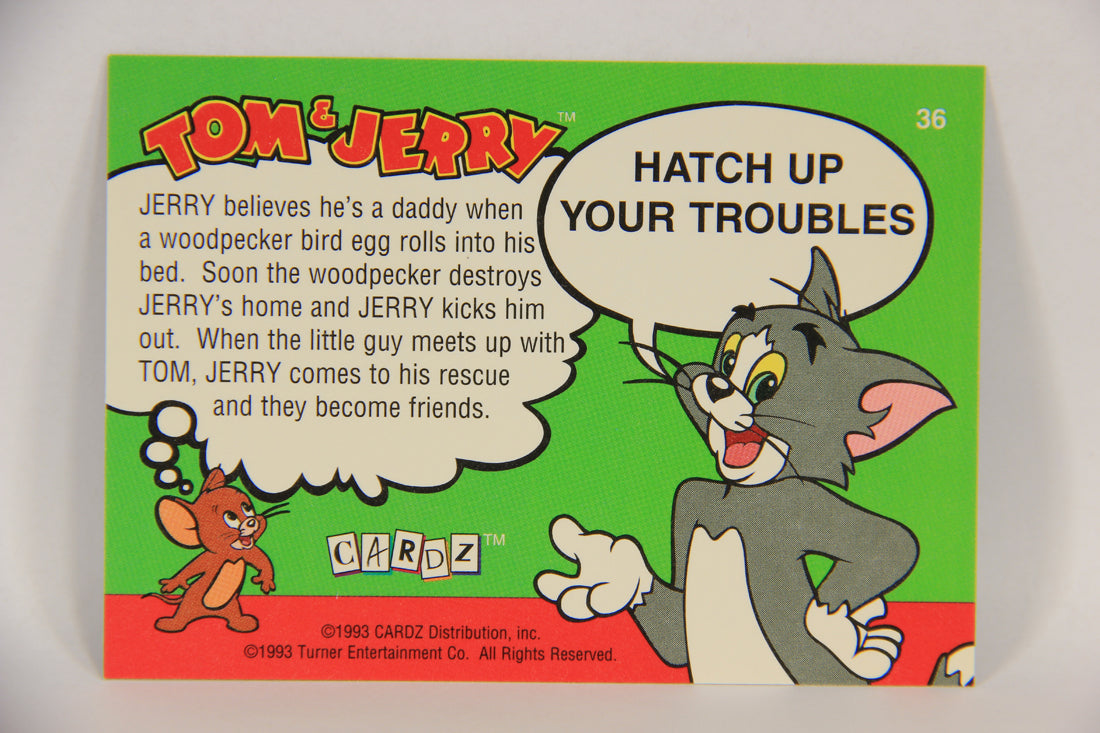 Tom & Jerry The Movie 1993 Trading Card #36 Hatch Up Your Troubles ENG L017073
