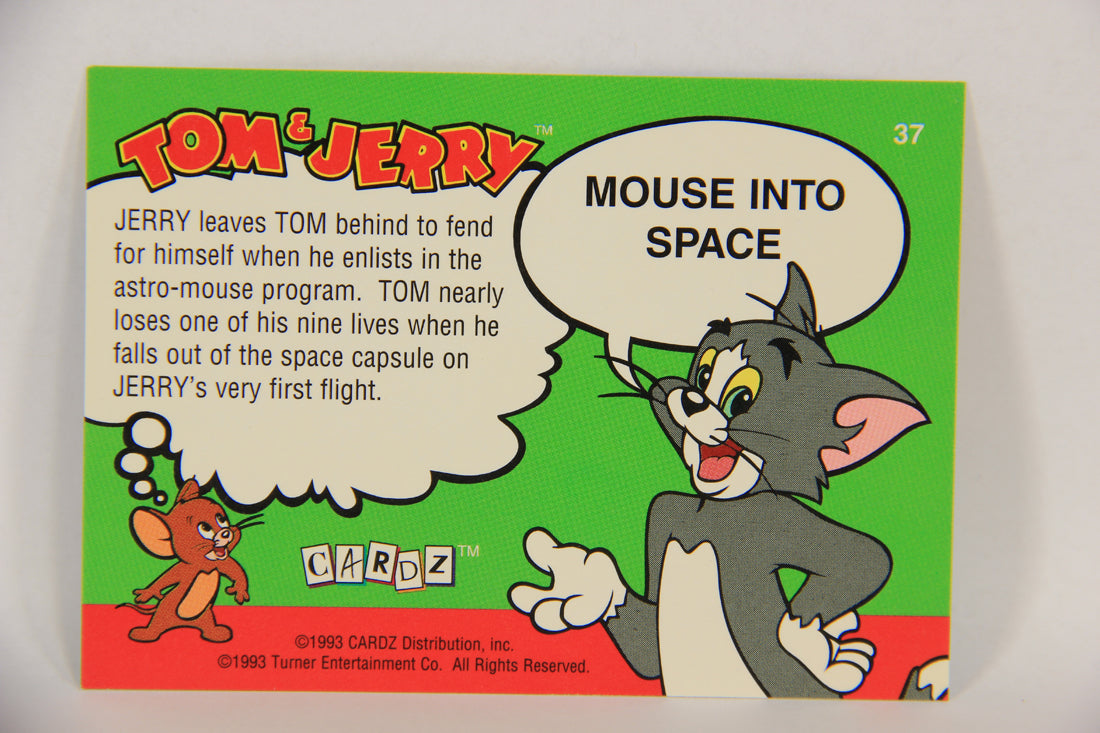 Tom & Jerry The Movie 1993 Trading Card #37 Mouse Into Space ENG L017074