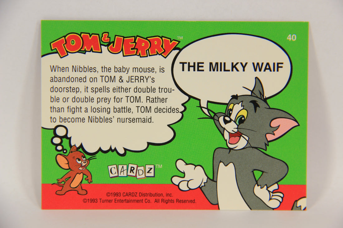 Tom & Jerry The Movie 1993 Trading Card #40 The Milky Waif ENG L017077