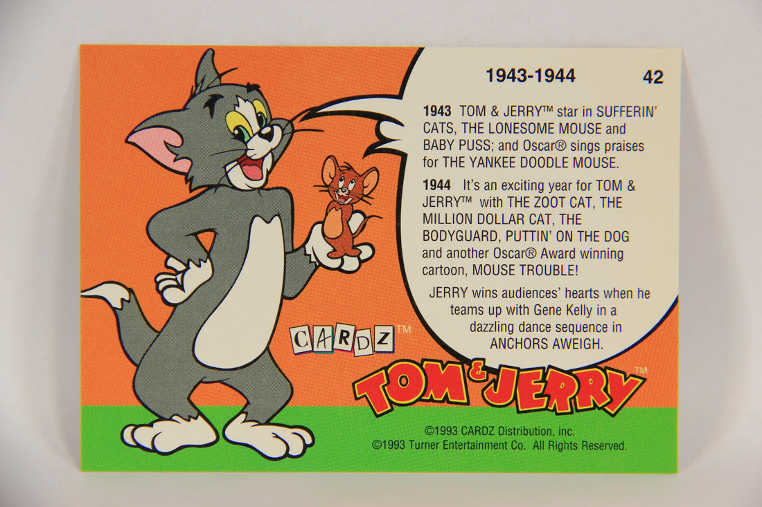 Tom & Jerry The Movie 1993 Trading Card #42 Highlights 1943-1944 ENG L017079